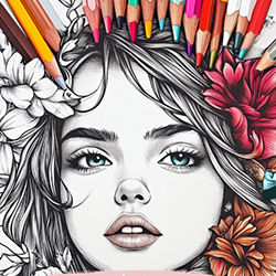 Malbuch für Jugendliche und Teenager